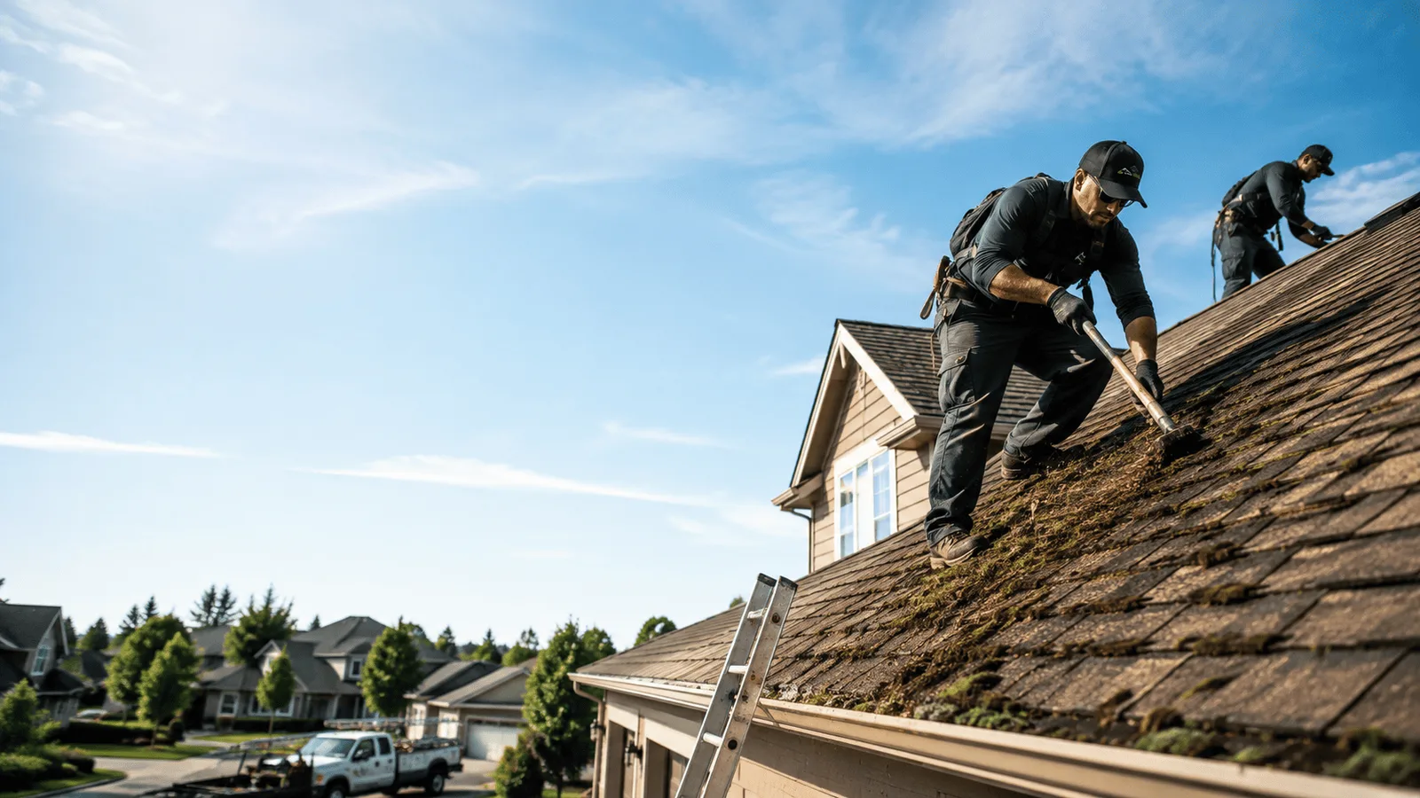 Roof Moss Removal in Eldridge, IA near me